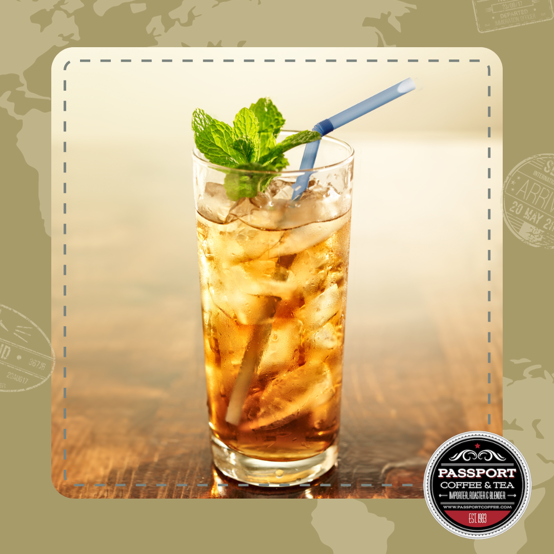 Iced Tea Case - Peach Black (24 packets/case)