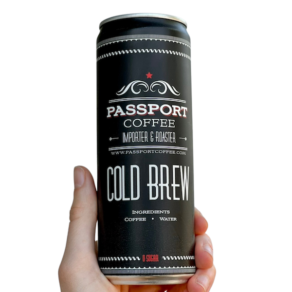 Cold Brew Cans- Passport Coffee