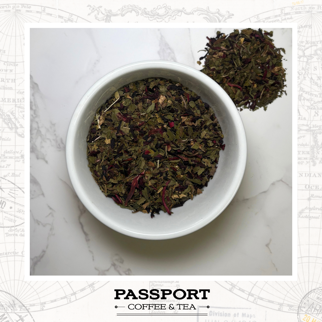 Peppermint Flower Herbal Tea
