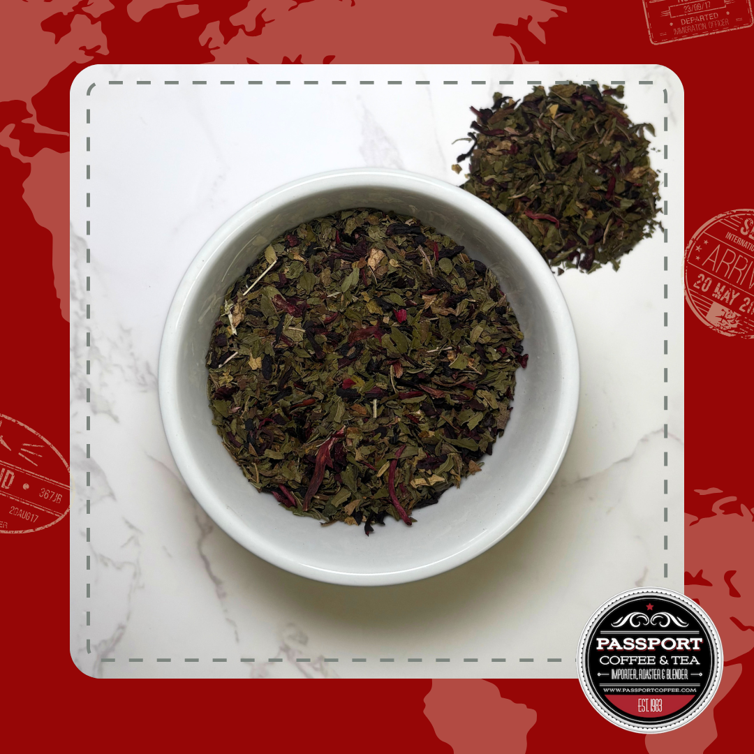 Peppermint Flower Herbal Tea