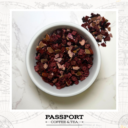 Strawberry Peach Fruit Tea