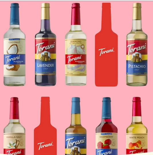 SPECIAL ORDER Torani Litre Syrups- (New size)