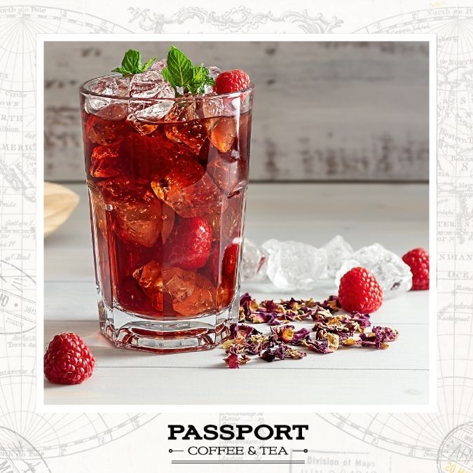 Hibiscus Raspberry Tea Raspberry Hibiscus Herbal Tea – WHOLESALE Passport Coffee & Tea