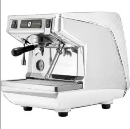 Nuova Simonelli Appia Life, 1 group white with white background